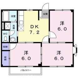 ハイツトミーの物件間取画像